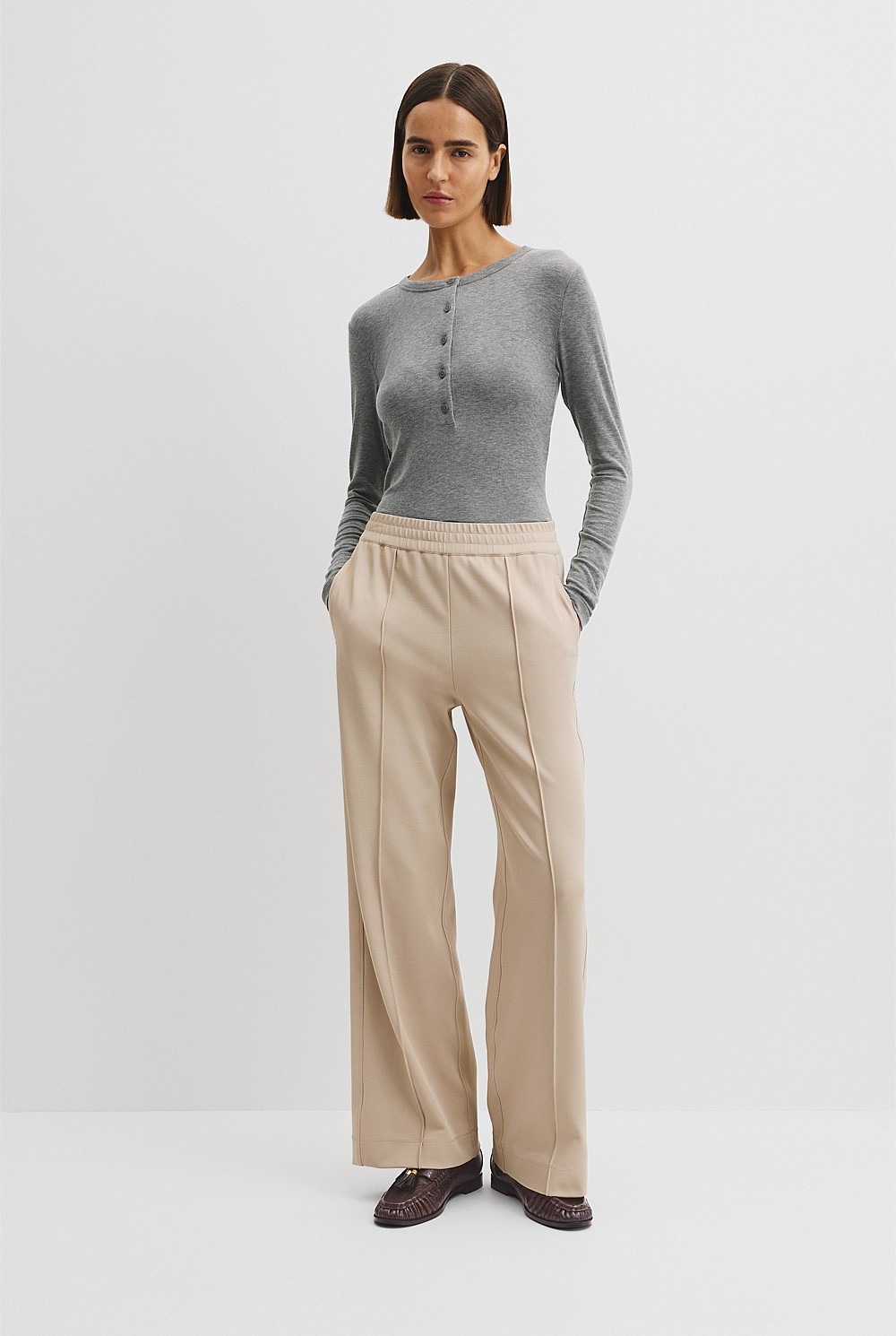 Twill Track Pant