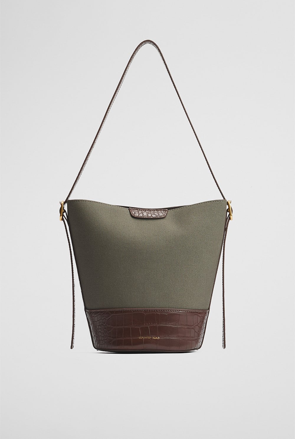 Structured Bucket Bag