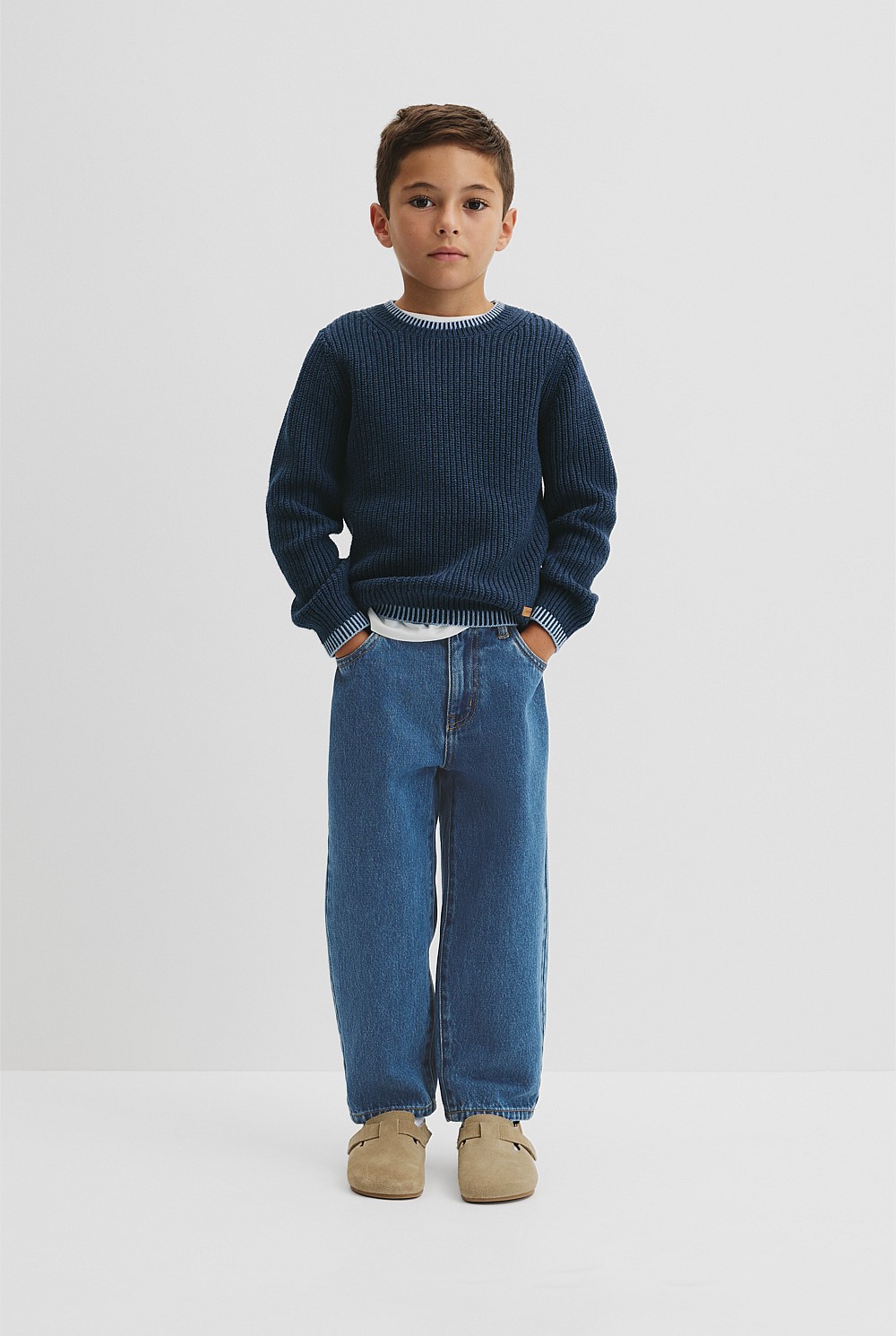 Rib Detail Knit