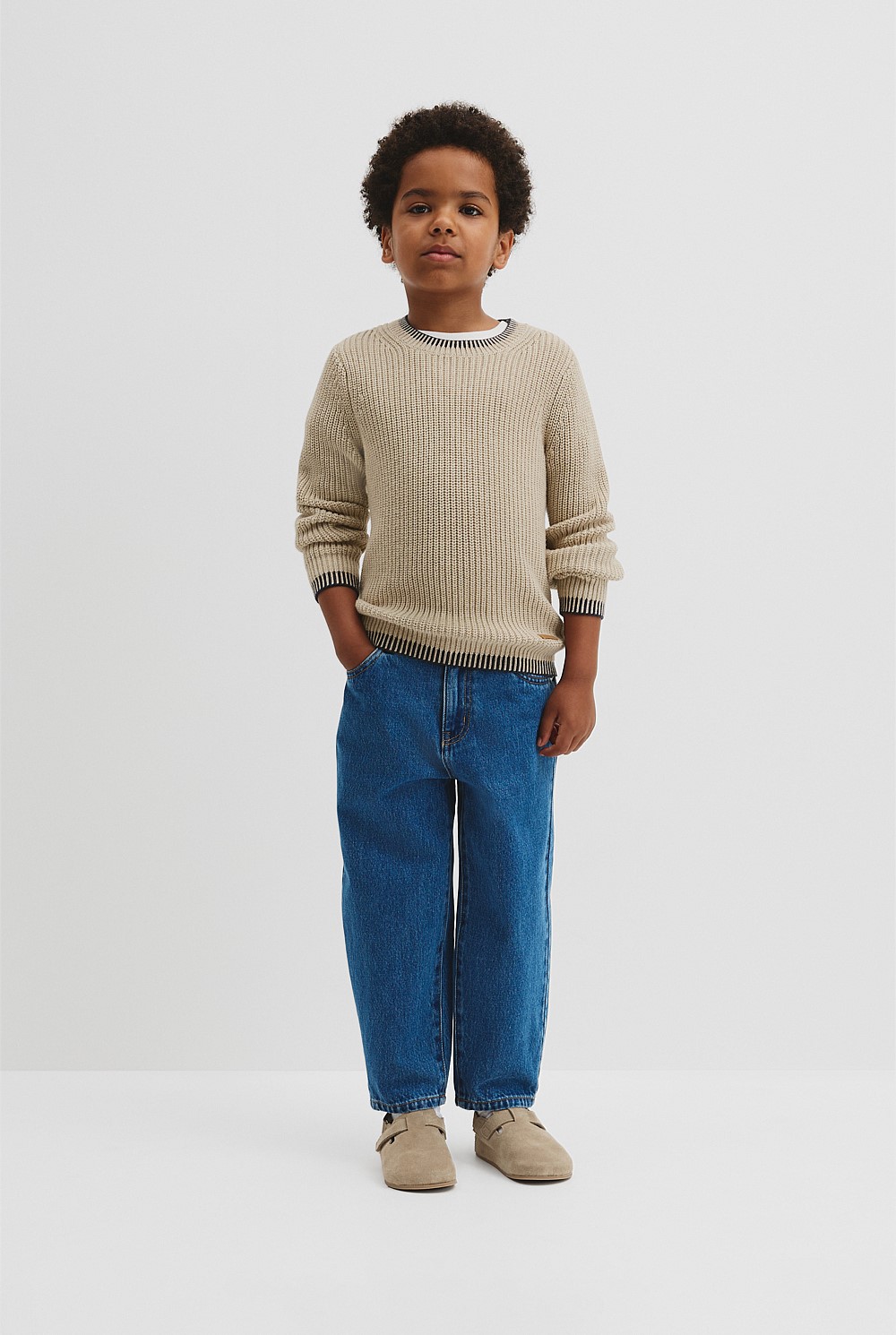 Rib Detail Knit