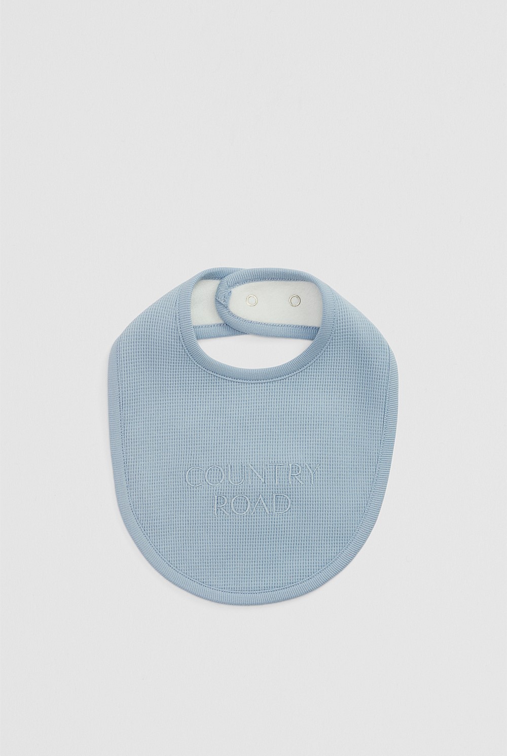 Organically Grown Cotton Waffle Bib