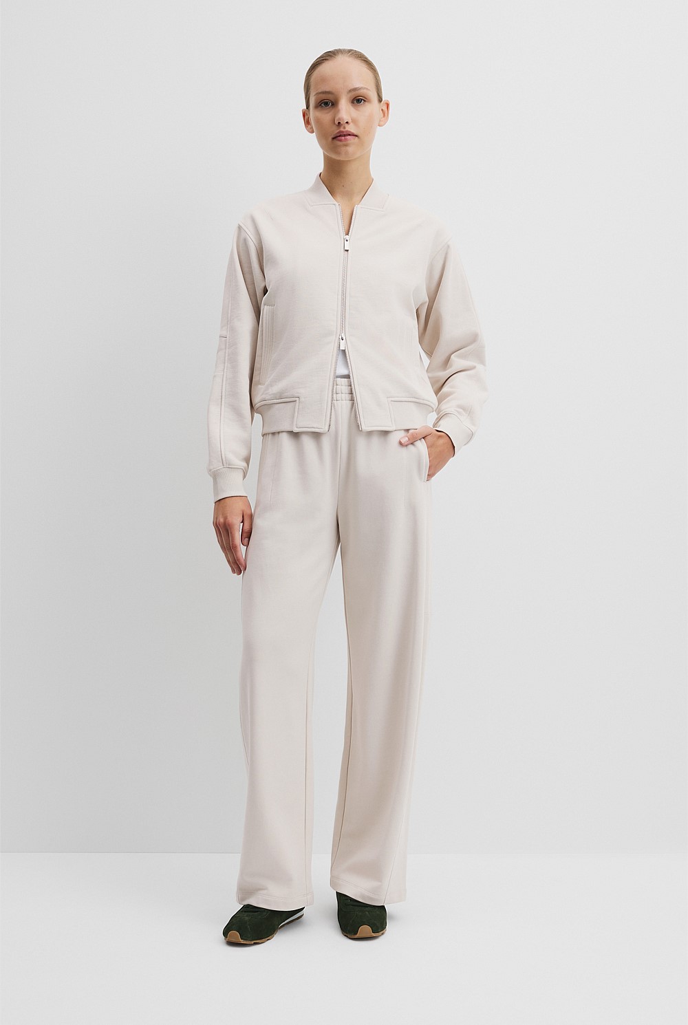 Barrel Leg Track Pant