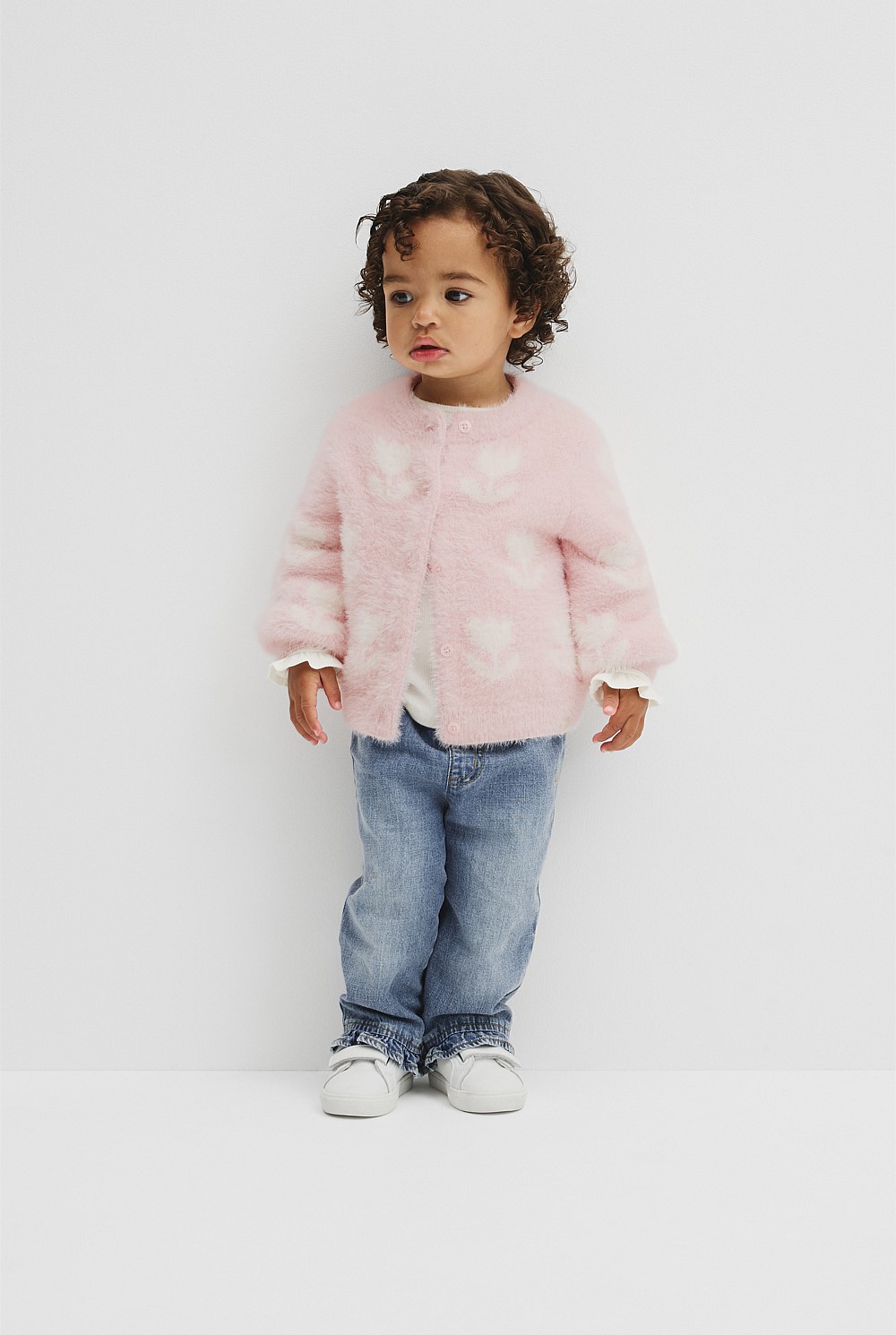 Floral Jacquard Knit
