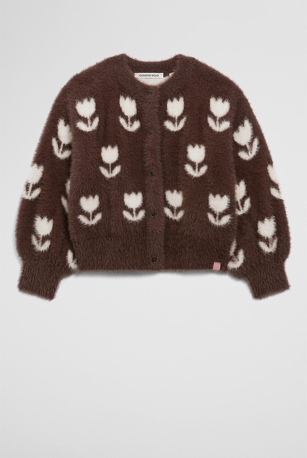 Floral Jacquard Knit