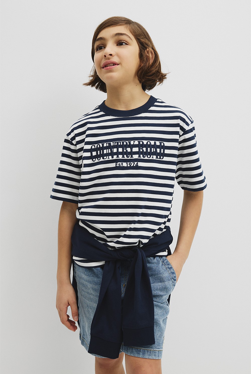 Teen Australian Cotton Short Sleeve Relaxed Heritage T-Shirt