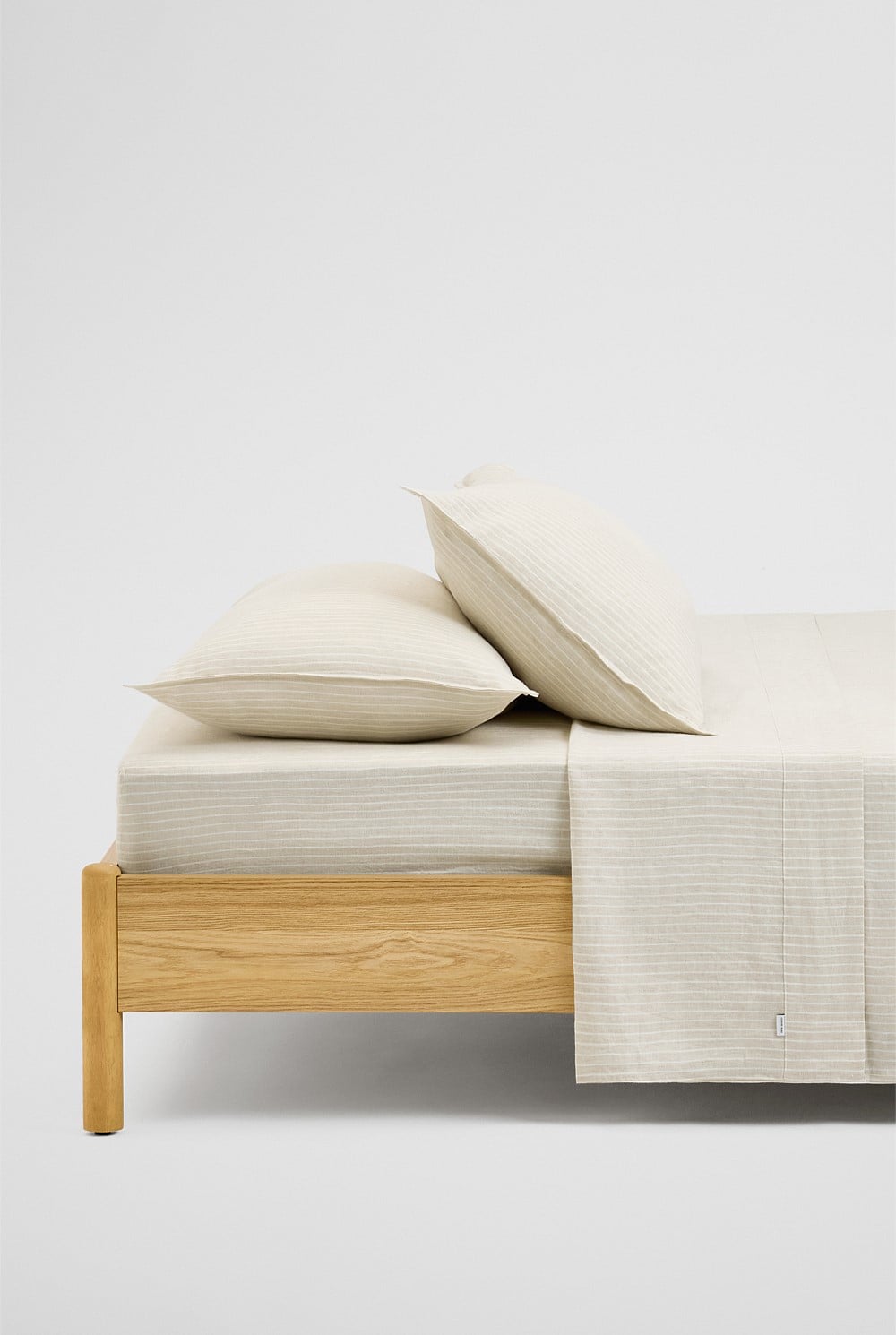 Skye Linen King Flat Sheet