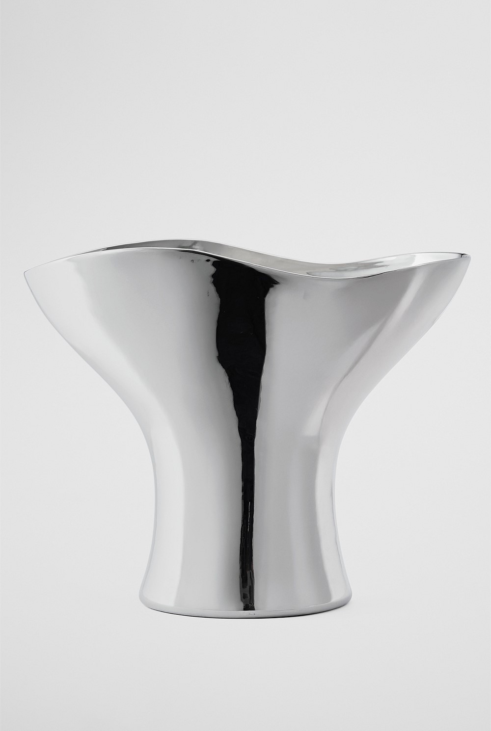 Pela Large Metallic Vase