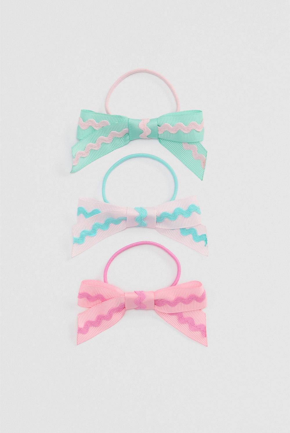 Ric Rac Bow Pack of 3