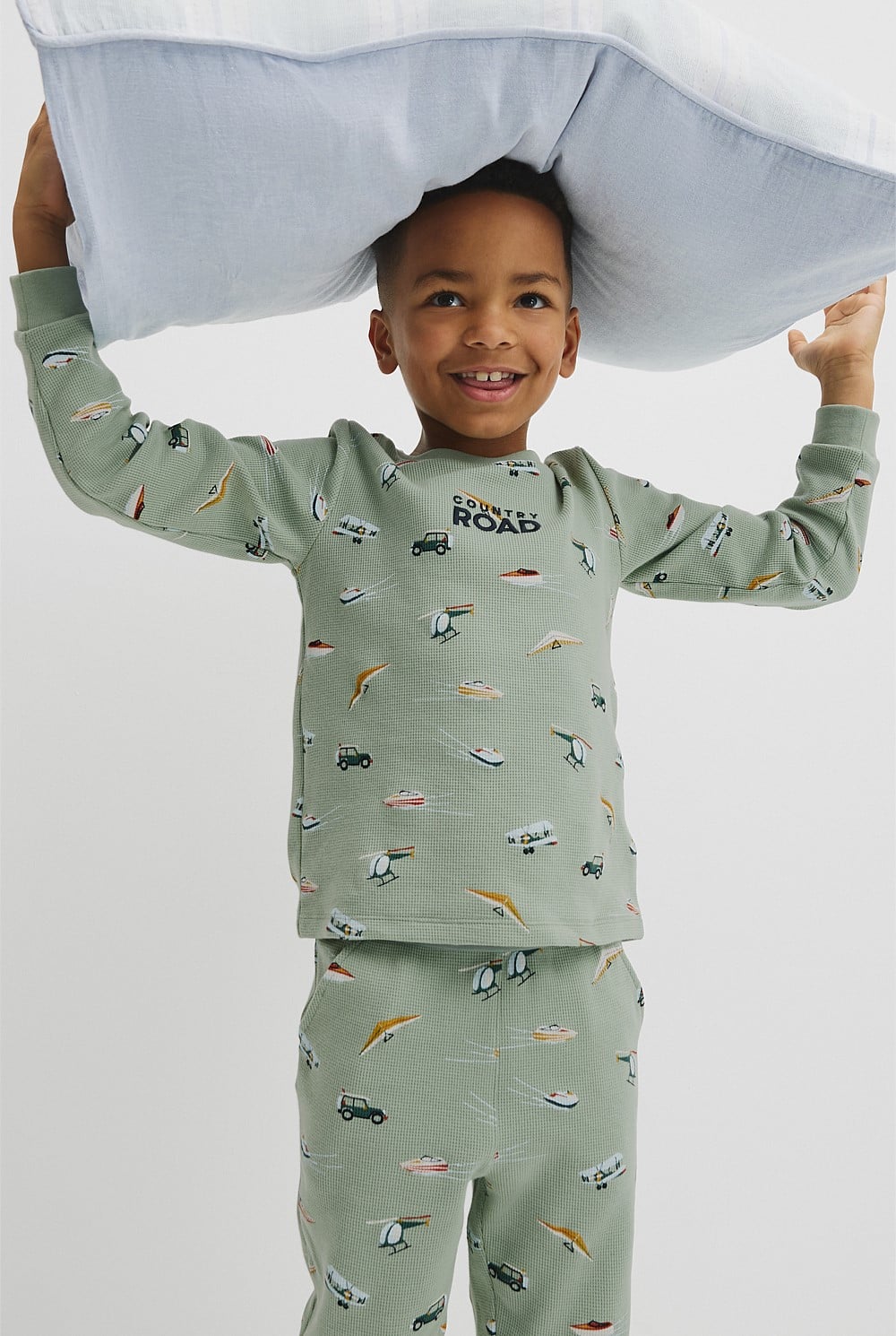 Australian Cotton Long Sleeve Motor Sport Pyjamas
