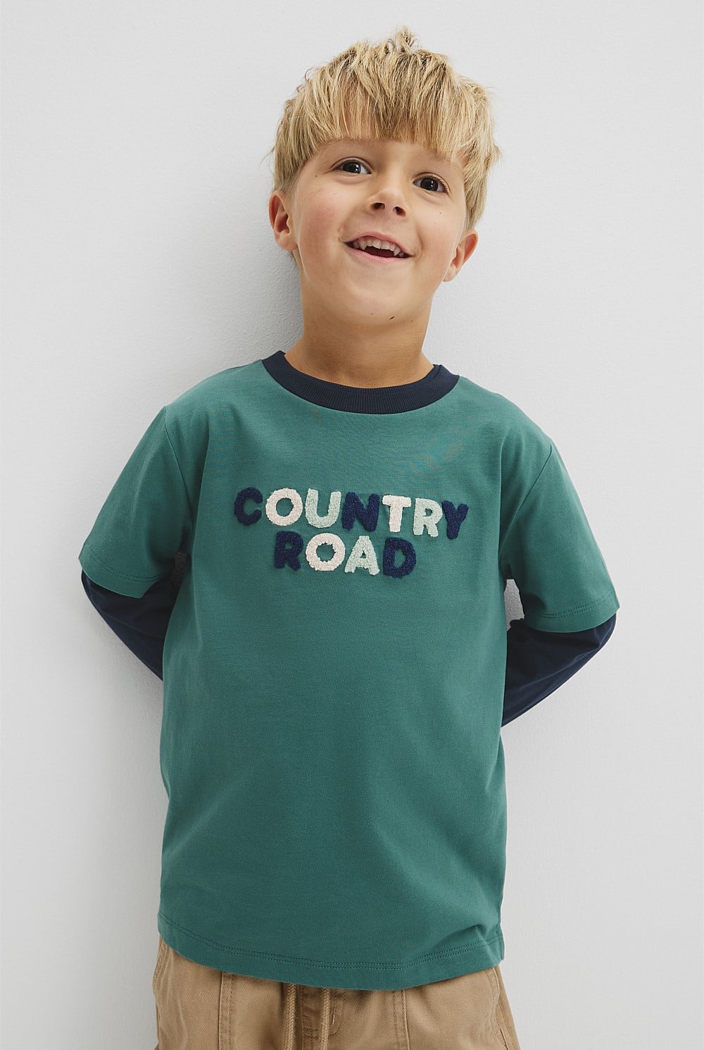 Short Sleeve Boucle T-Shirt