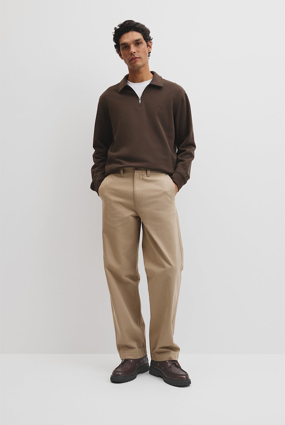 Relaxed Cot Twill Pant