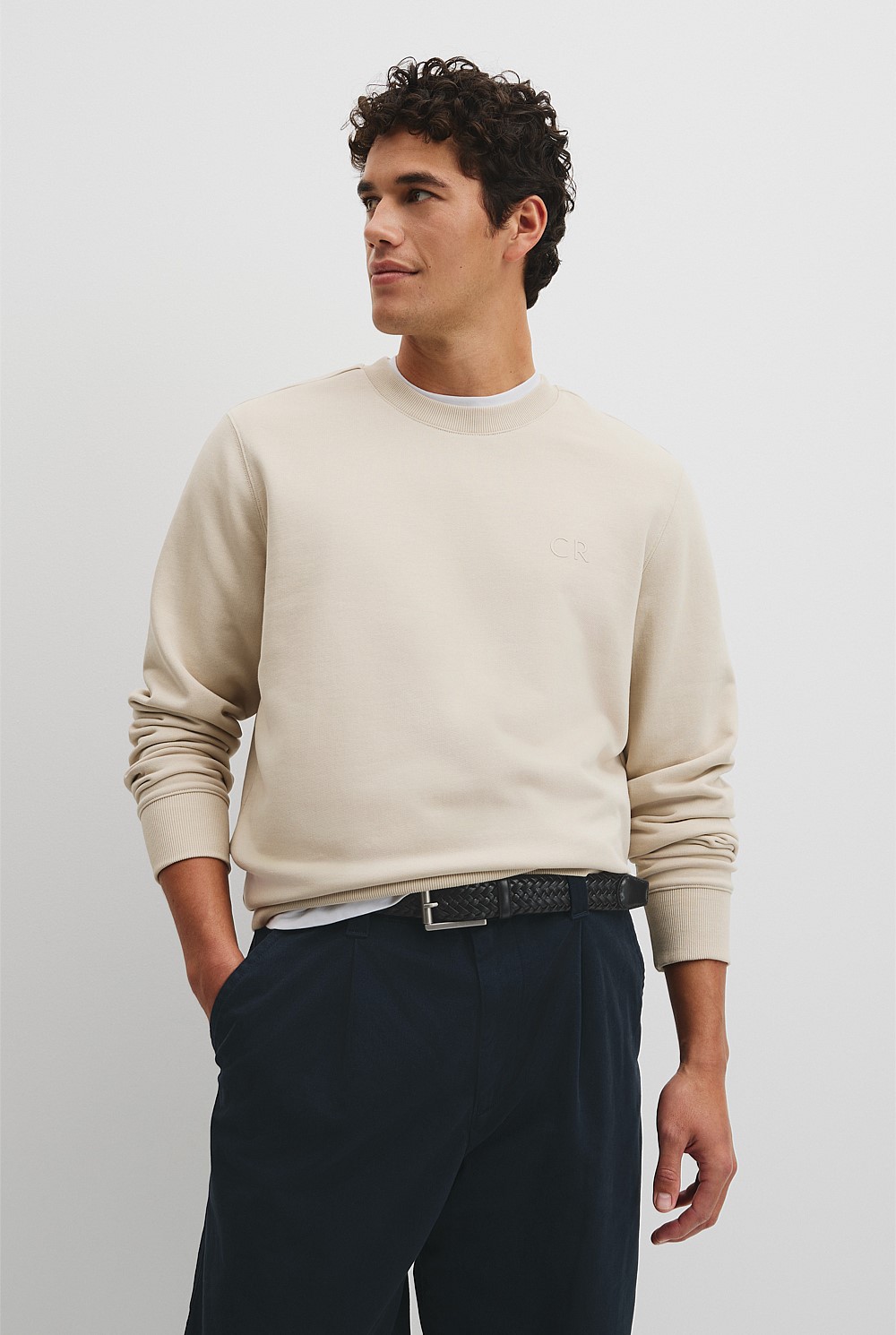 Australian Cotton CR Logo Sweat