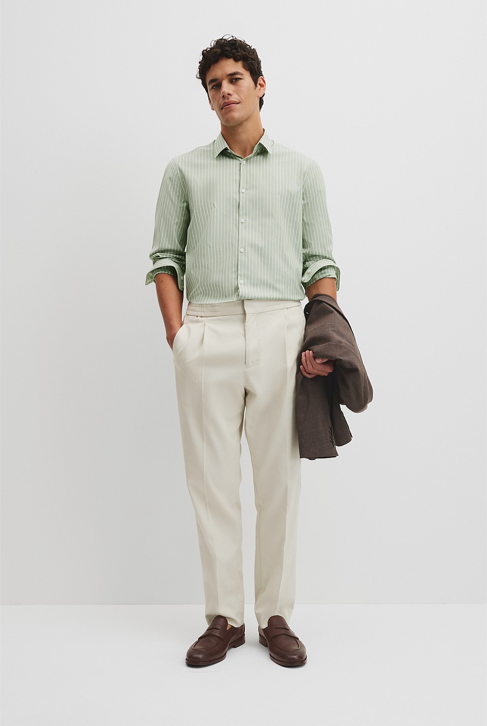 Relaxed Fit Elastic Pant