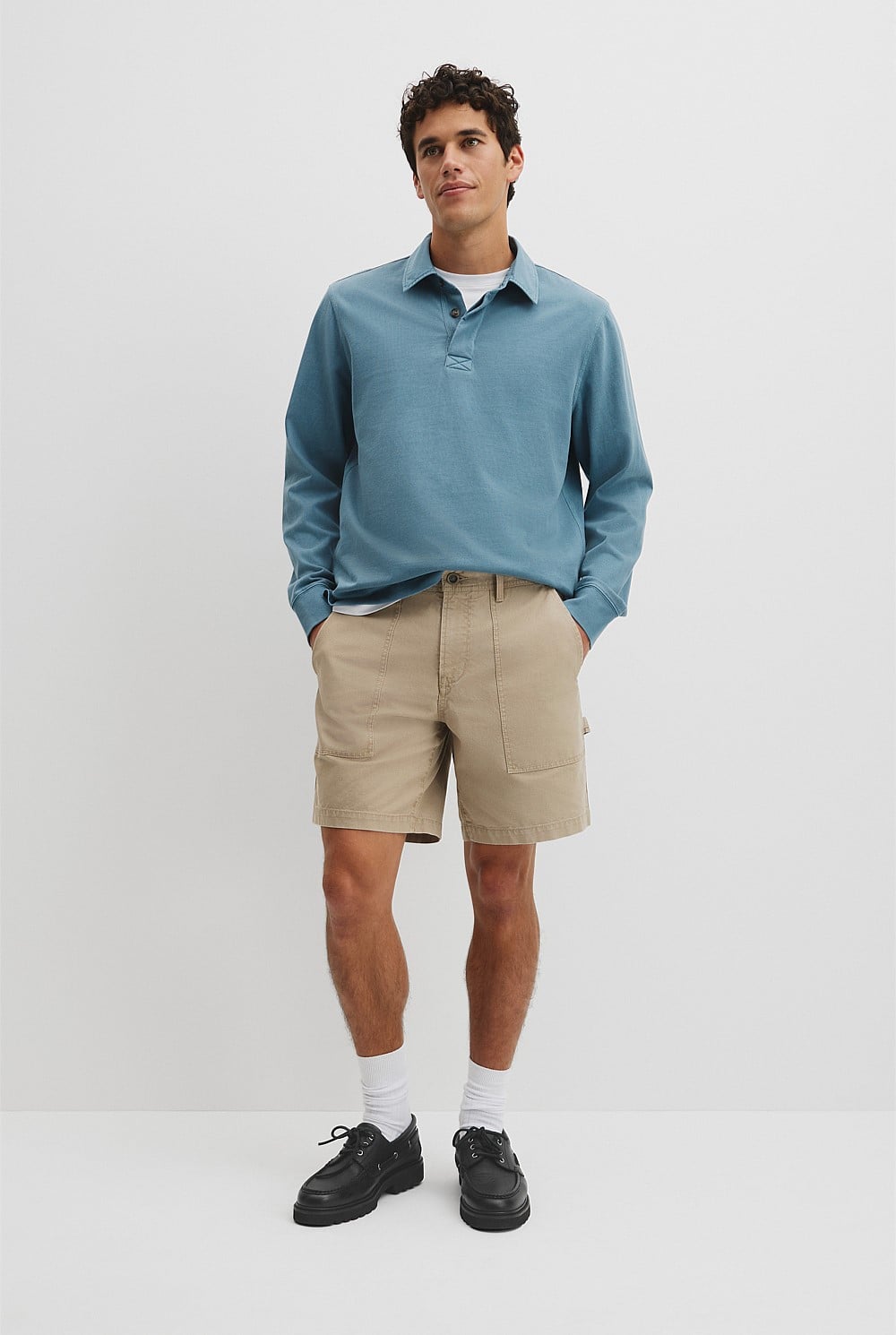 Workwear Garment Dyed Carpenter Short