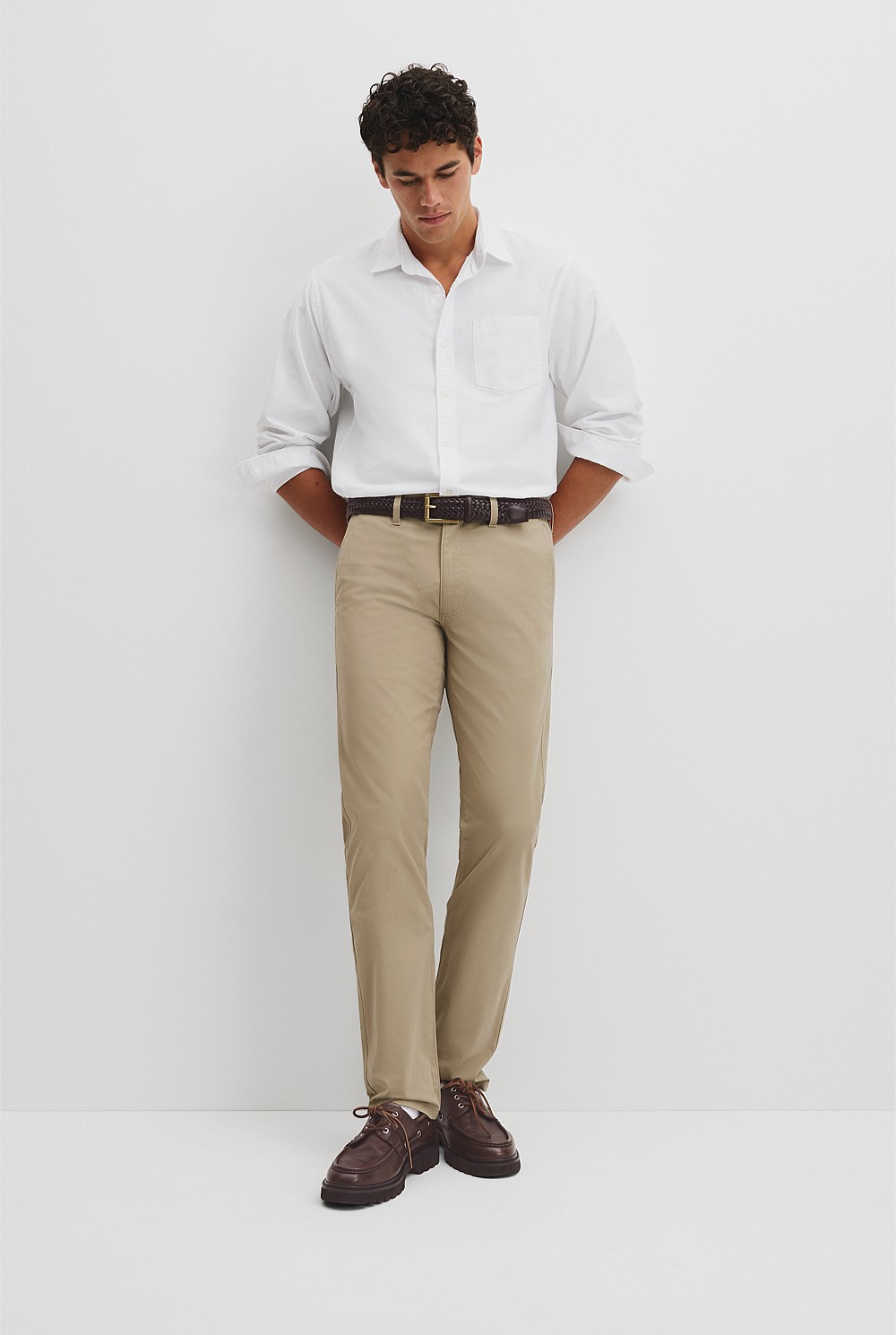 Australian Cotton Standard Fit Stretch Chino