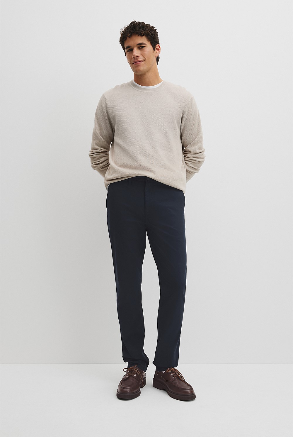 Australian Cotton Tapered Fit Stretch Chino
