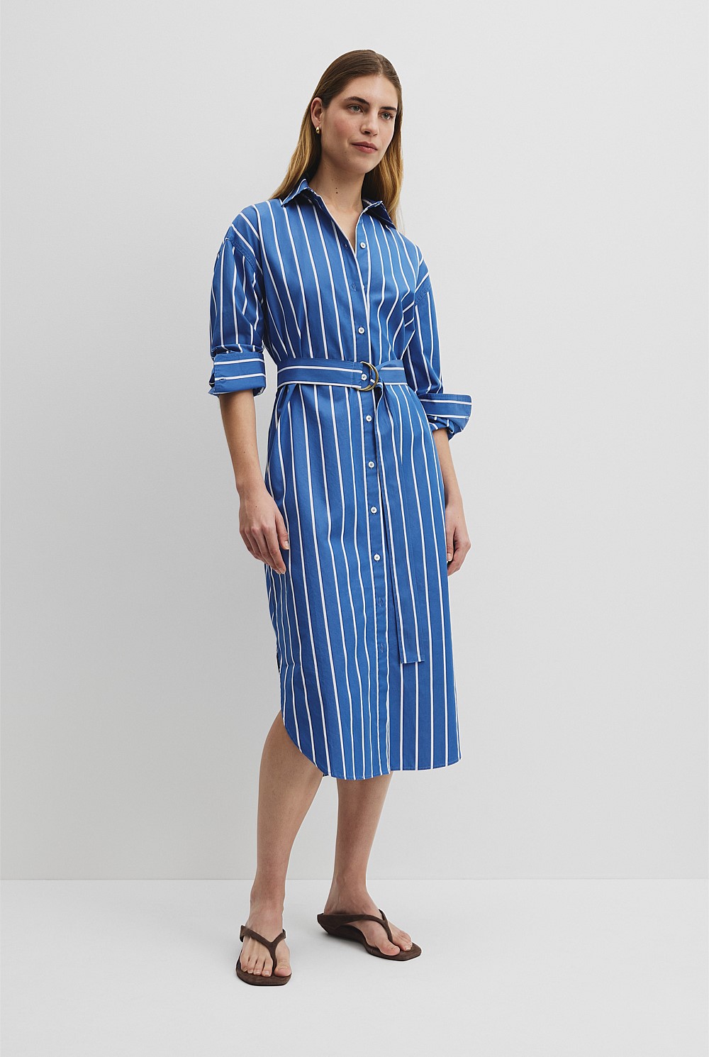 Longline Shirt Dress