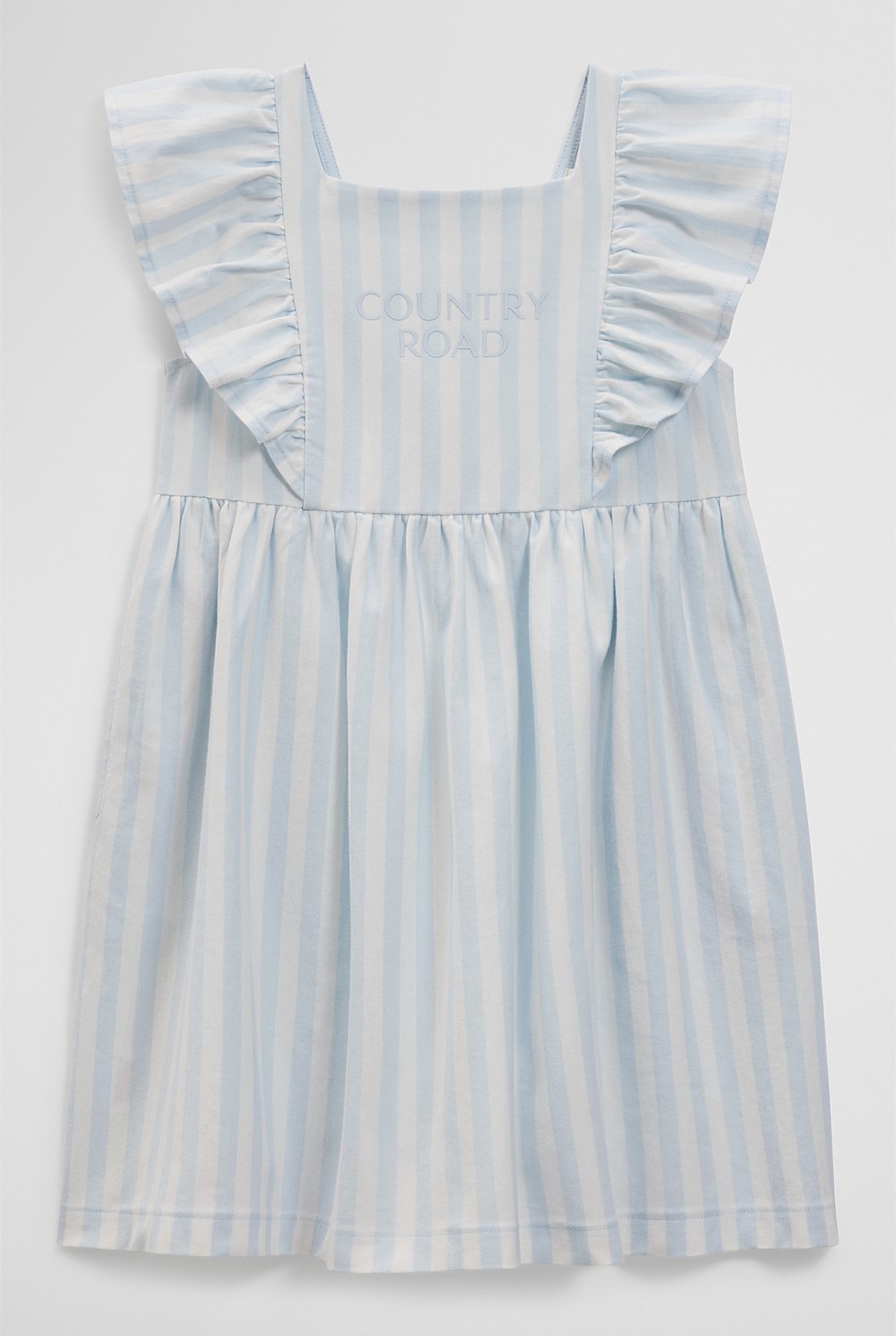 Sleeveless Frill Jersey Dress