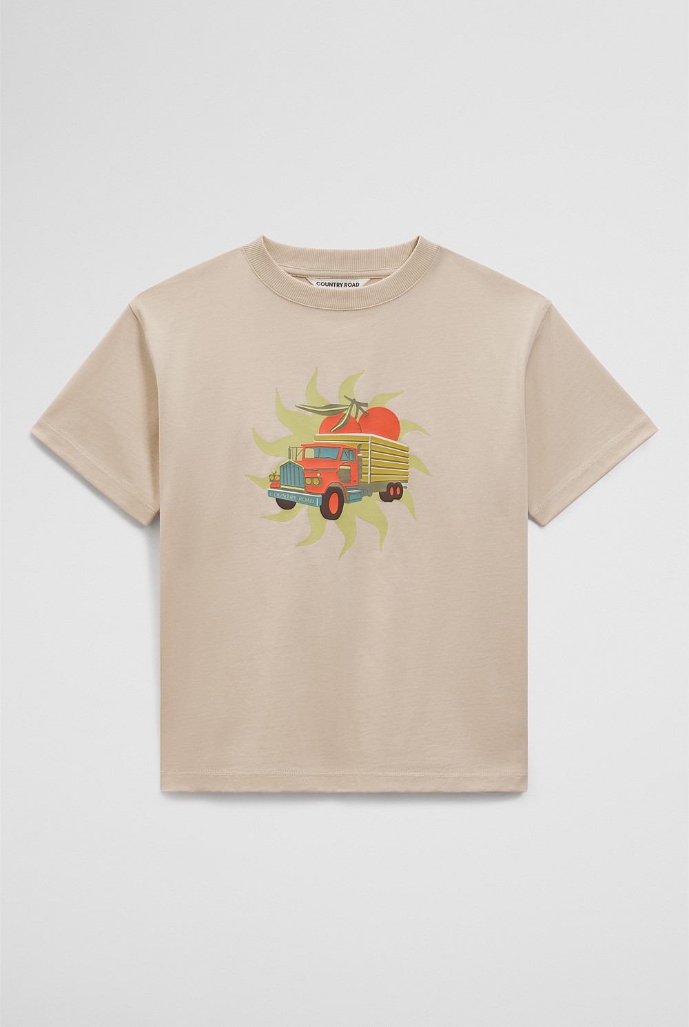 Oversized Short Sleeve Market T-Shirt