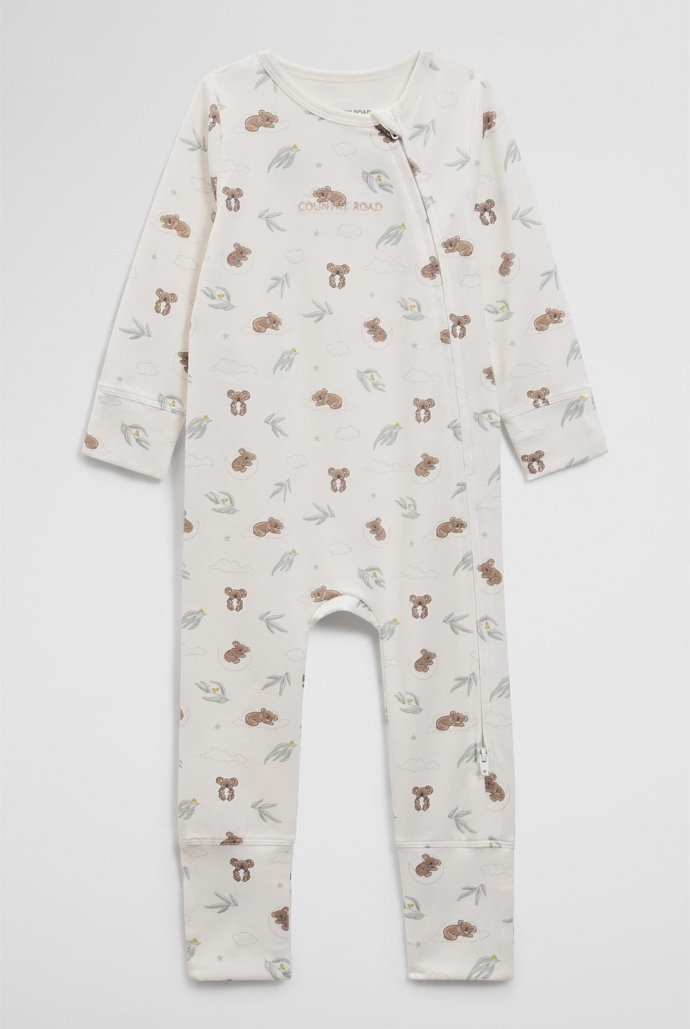 Organically Grown Cotton Jersey Print Jumpsuit