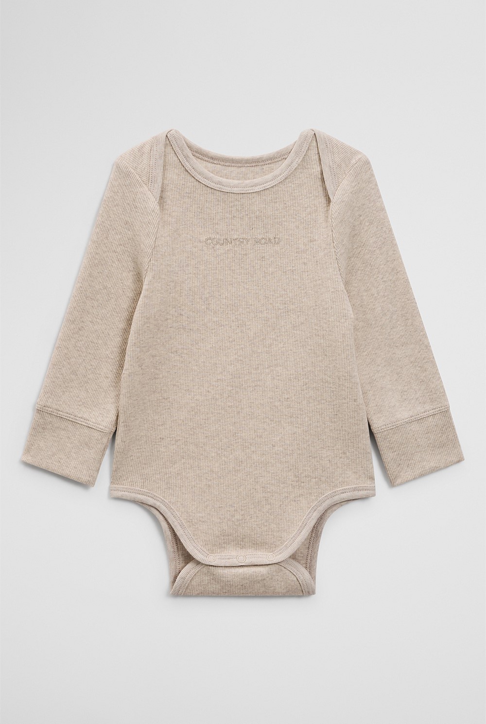 Long Sleeve Envelope Rib Bodysuit