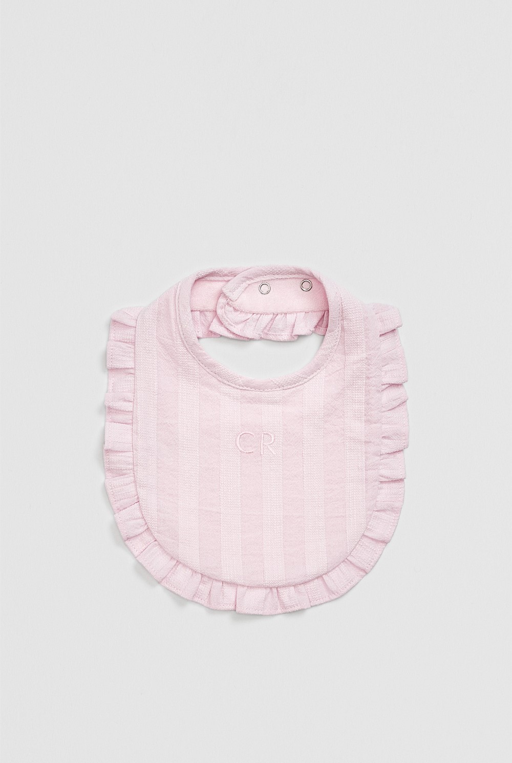 Woven Frill Bib