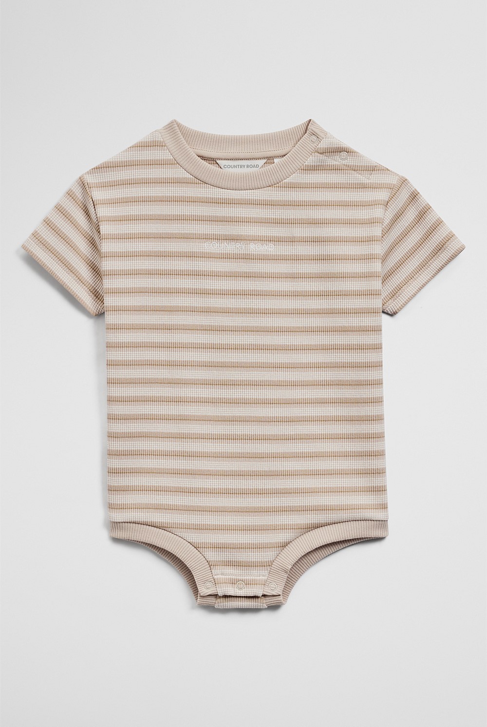 Short Sleeve Rib Oversized Bodysuit