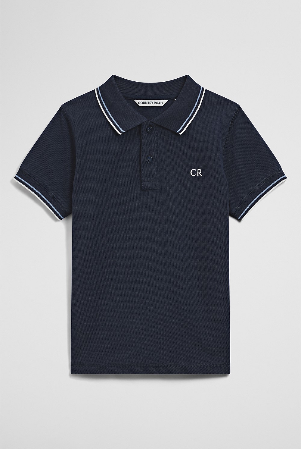 Short Sleeve Logo Polo