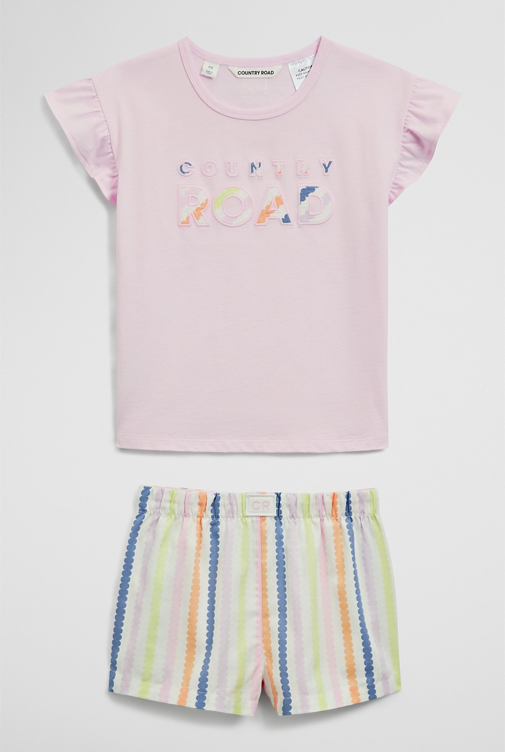 Short Sleeve T-Shirt Sleep Set