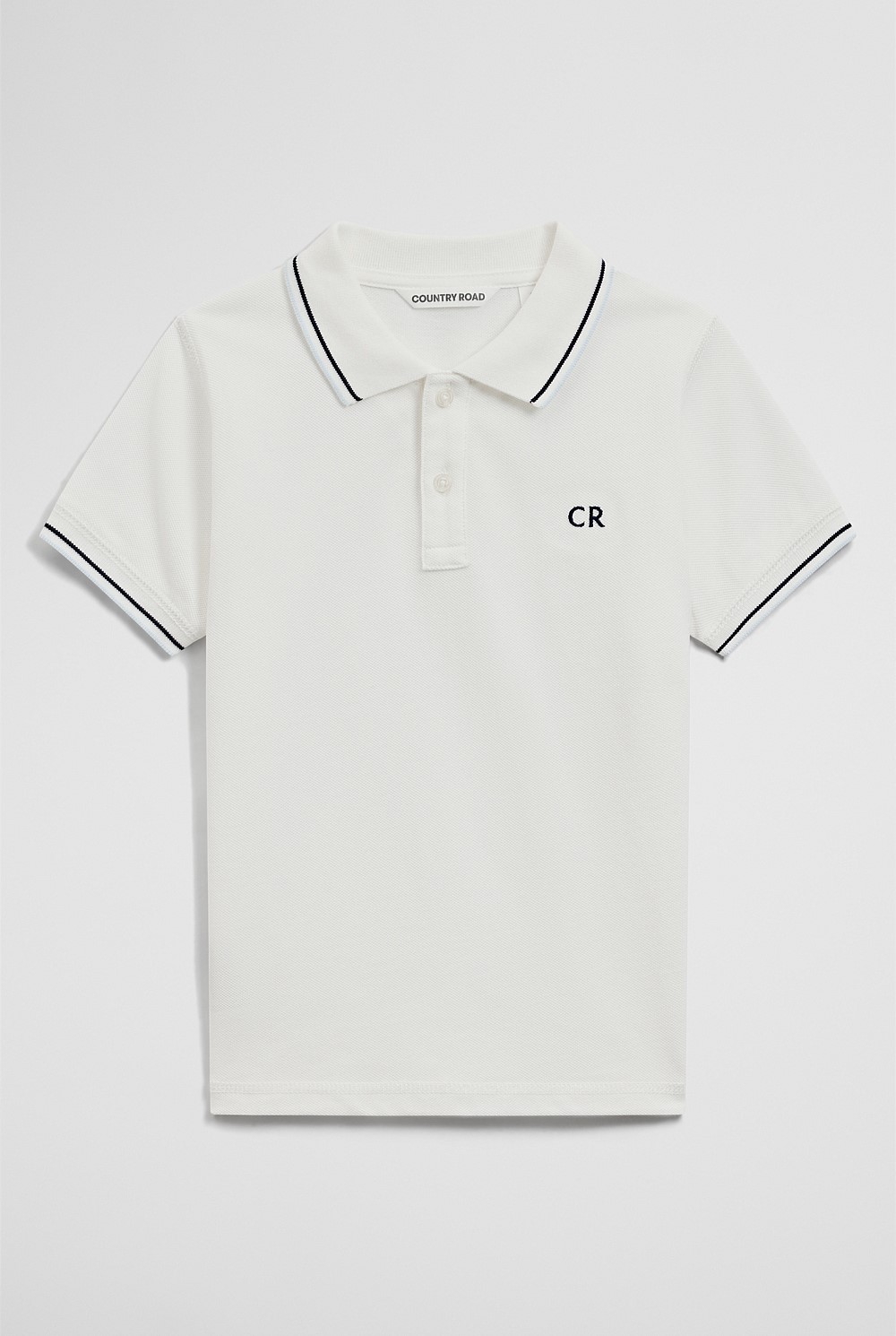 Short Sleeve Logo Polo