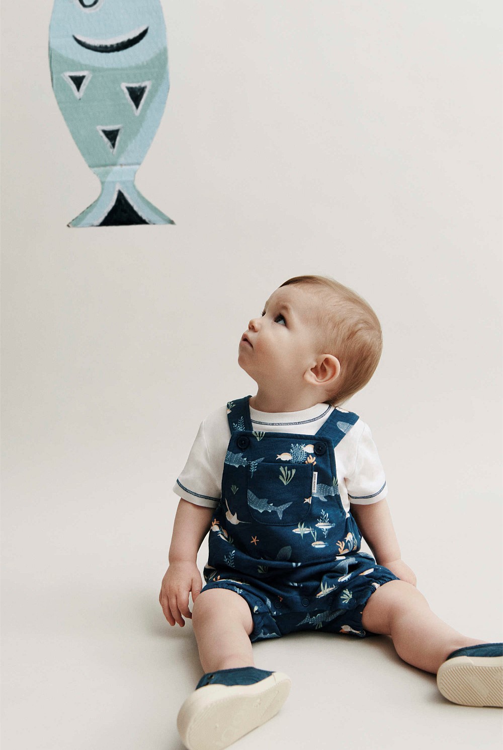 Short Sleeve Overall Set