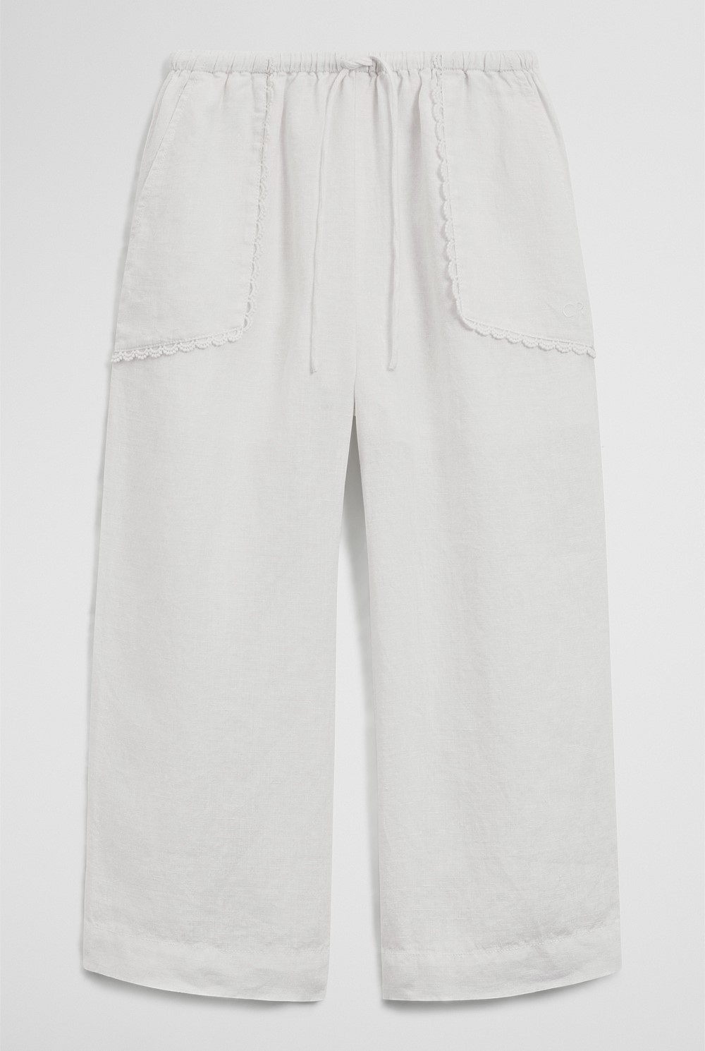 Linen Wide Leg Pant