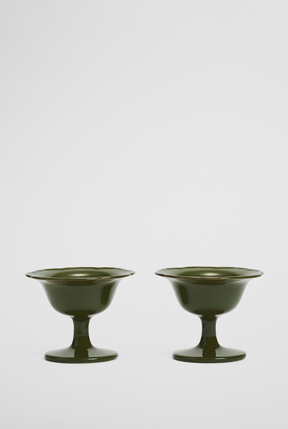 Luna Footed Bowl Set Of 2