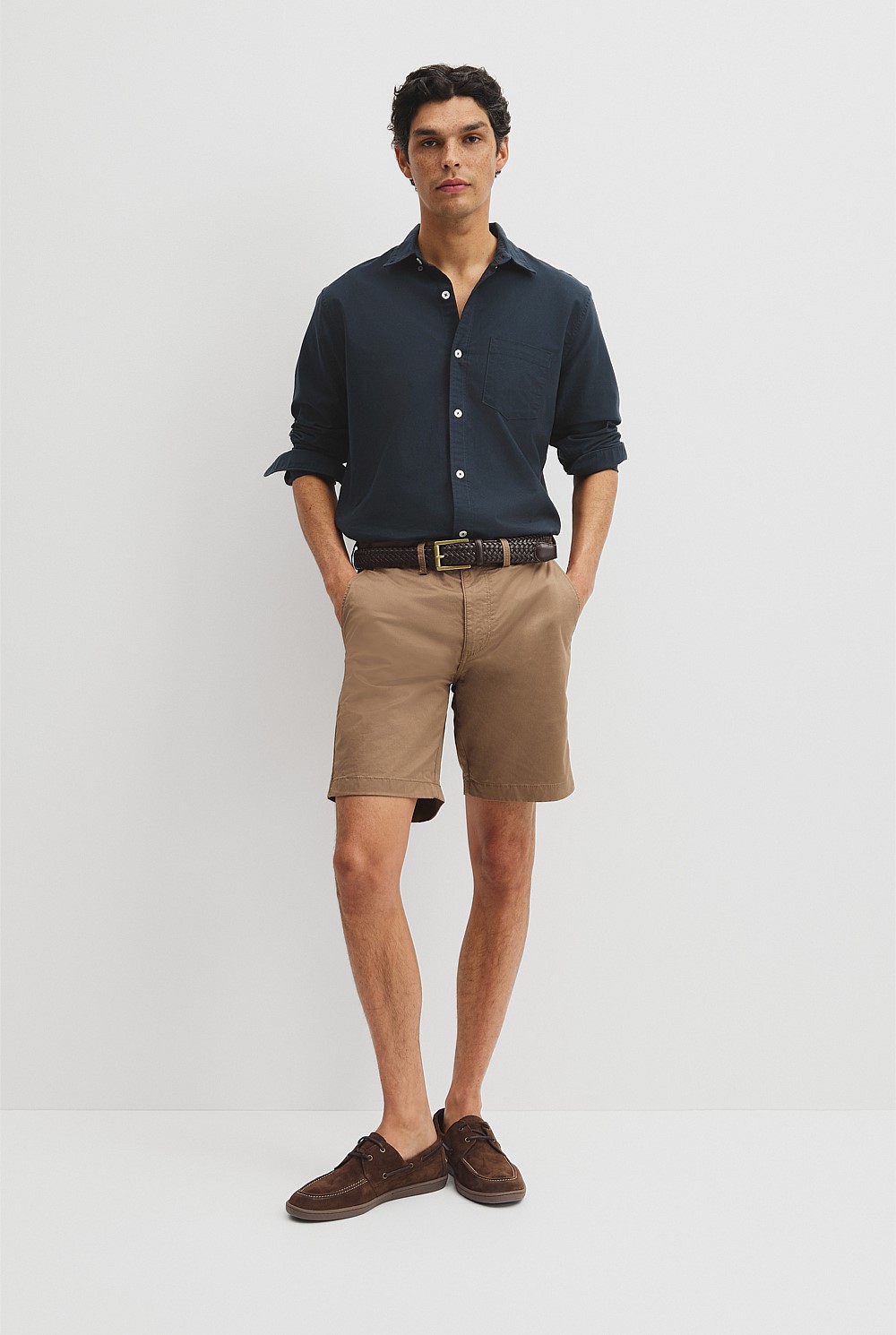 Australian Cotton Stretch Chino Short