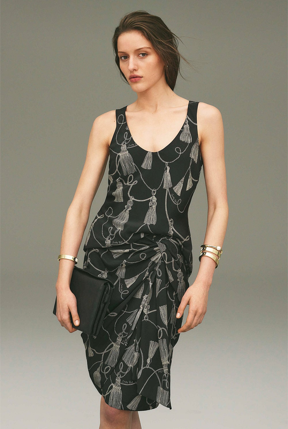 Print Sarong Skirt
