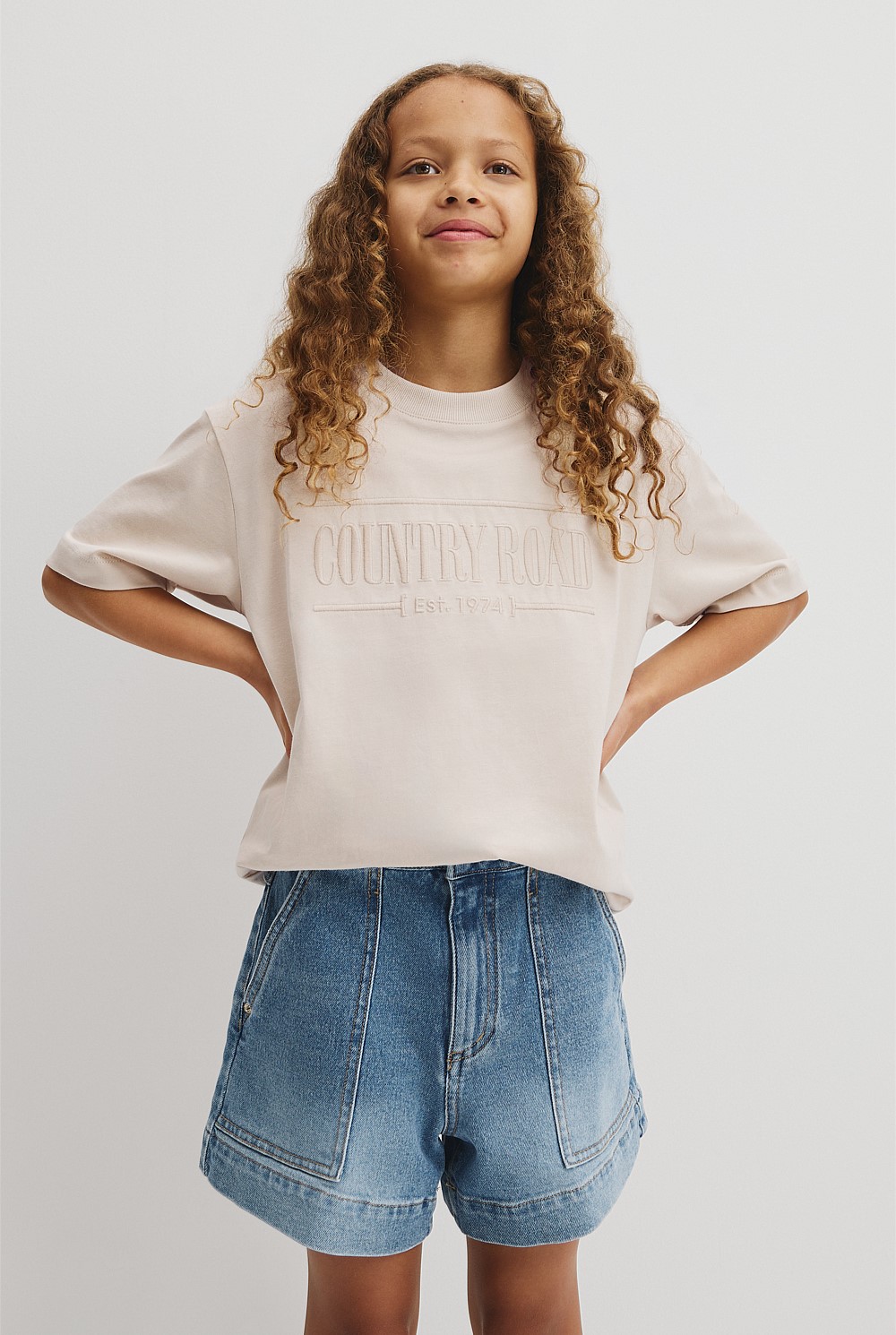 Teen Australian Cotton Short Sleeve Relaxed Heritage T-Shirt