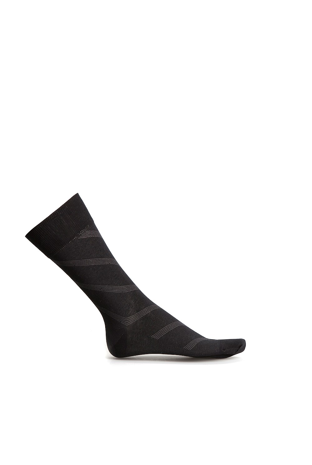 Diagonal Crew Socks