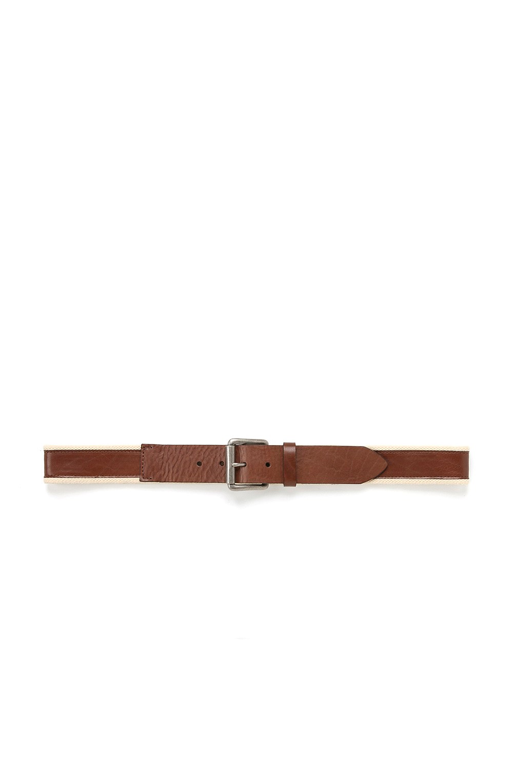 Leather & Webbing Belt