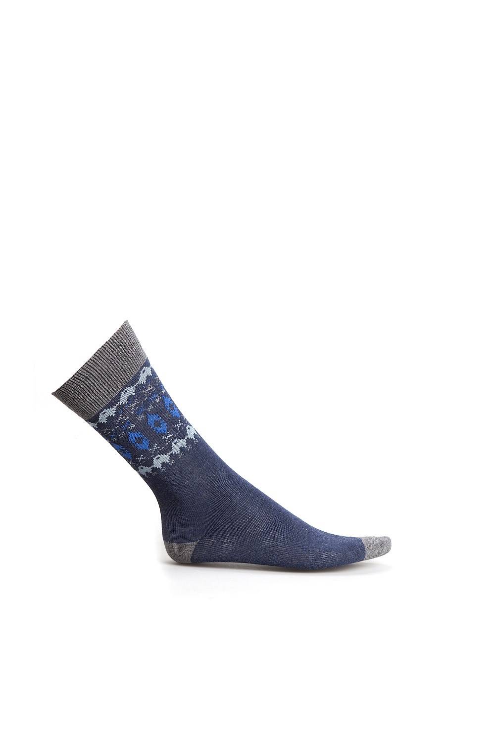 Fair Isle Crew Socks