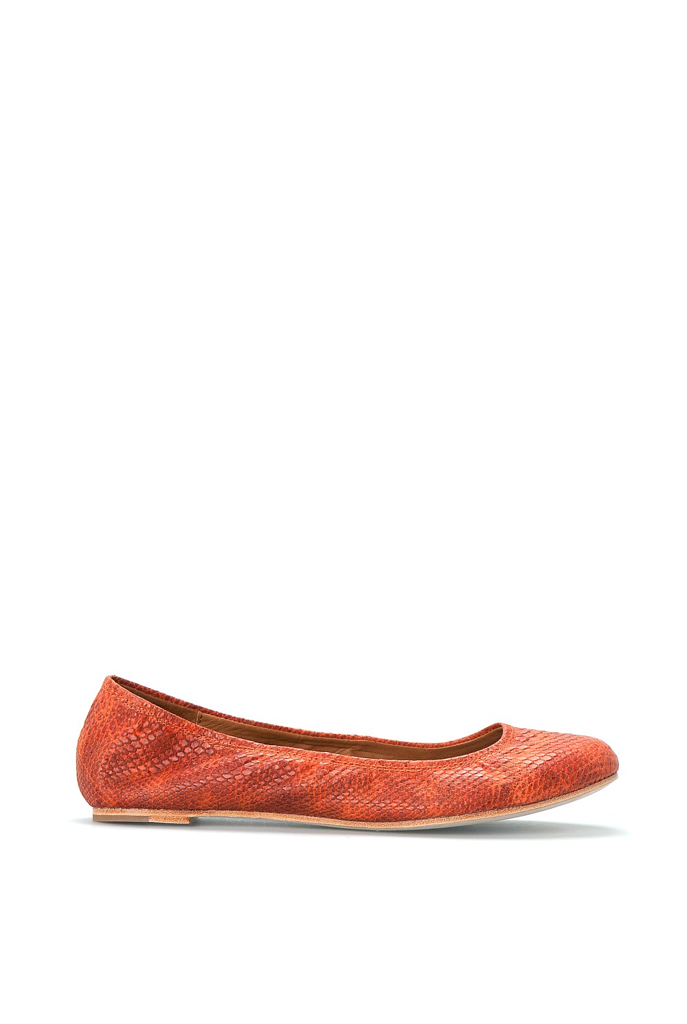 Letitia Snake Print Ballet
