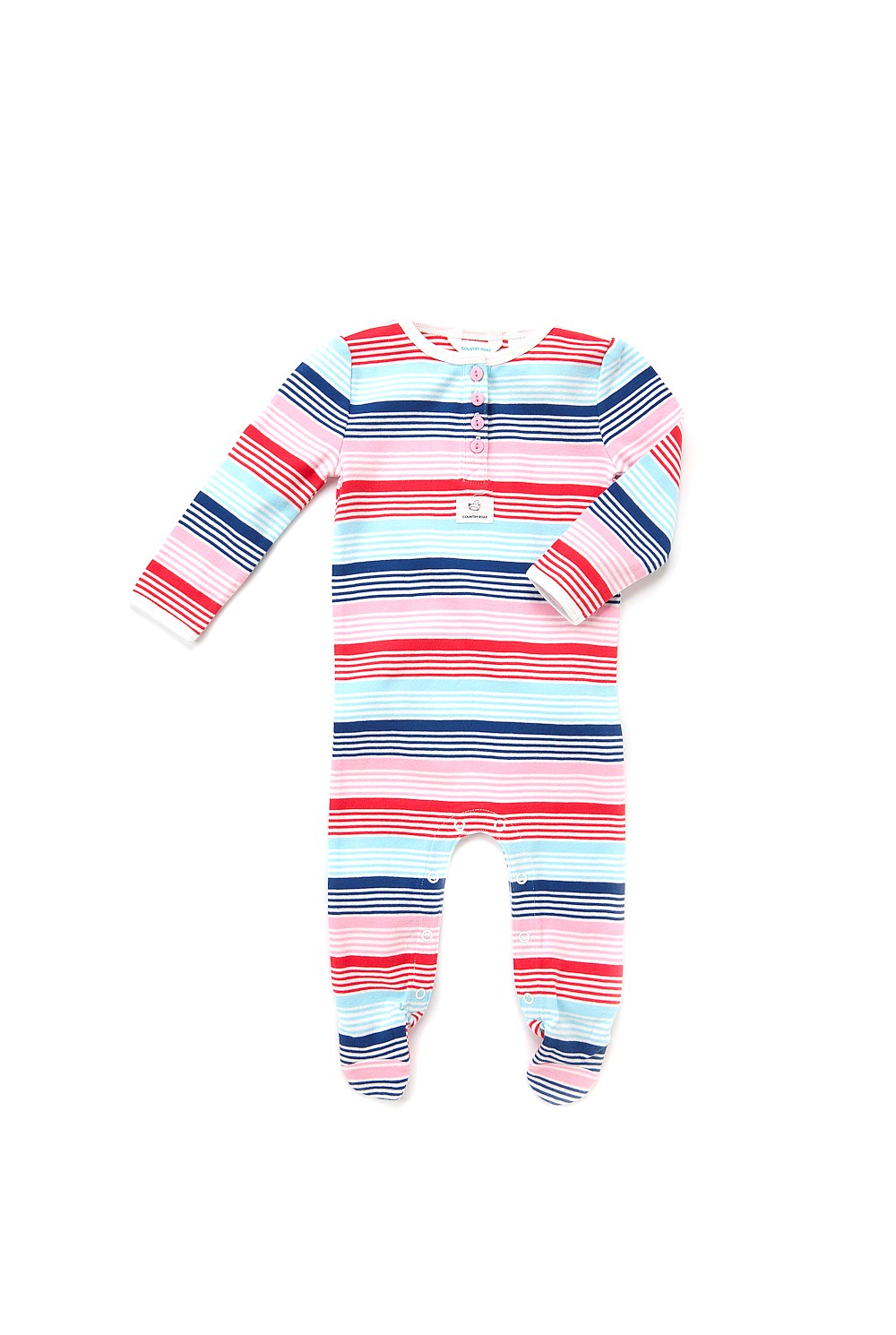 60'S Stripe Jumpsuit