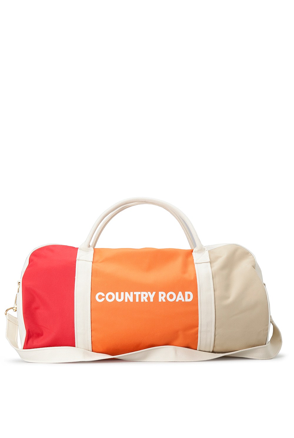 Orange Panel Tote