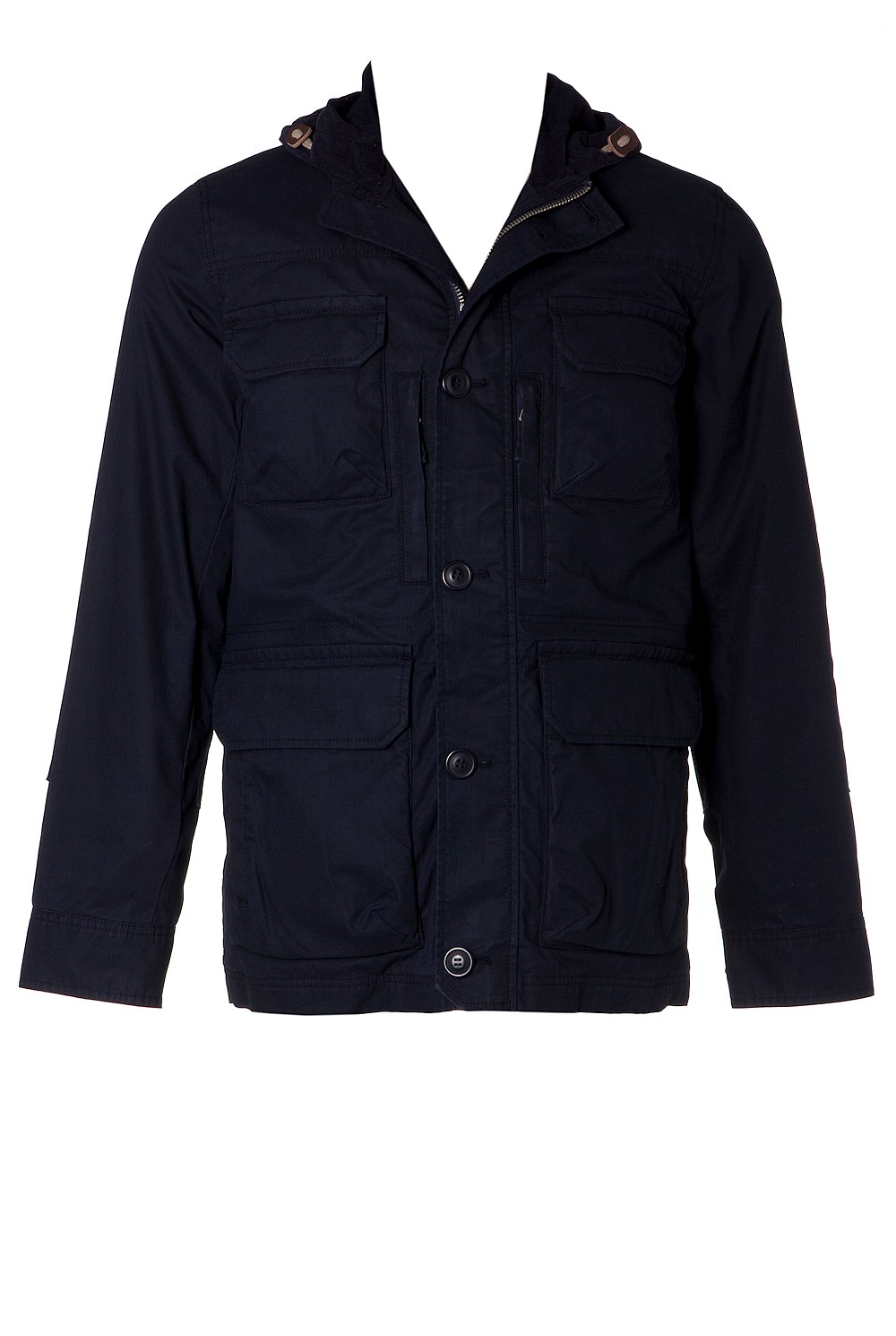 Hooded 4 Pocket Jacket