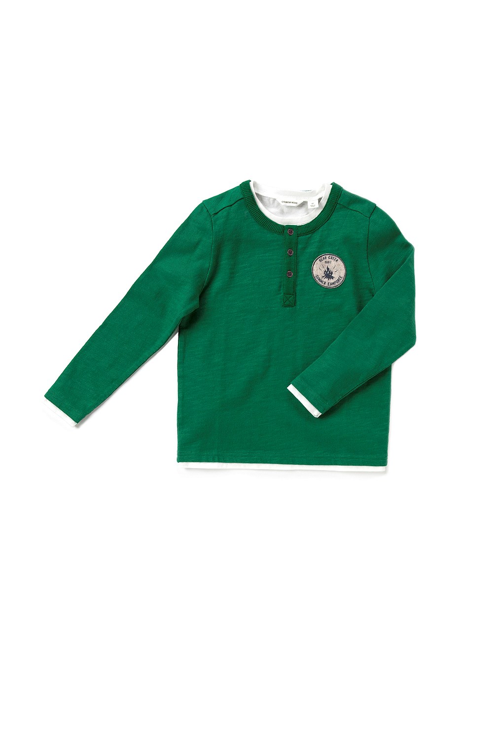 Solid 2fer Henley
