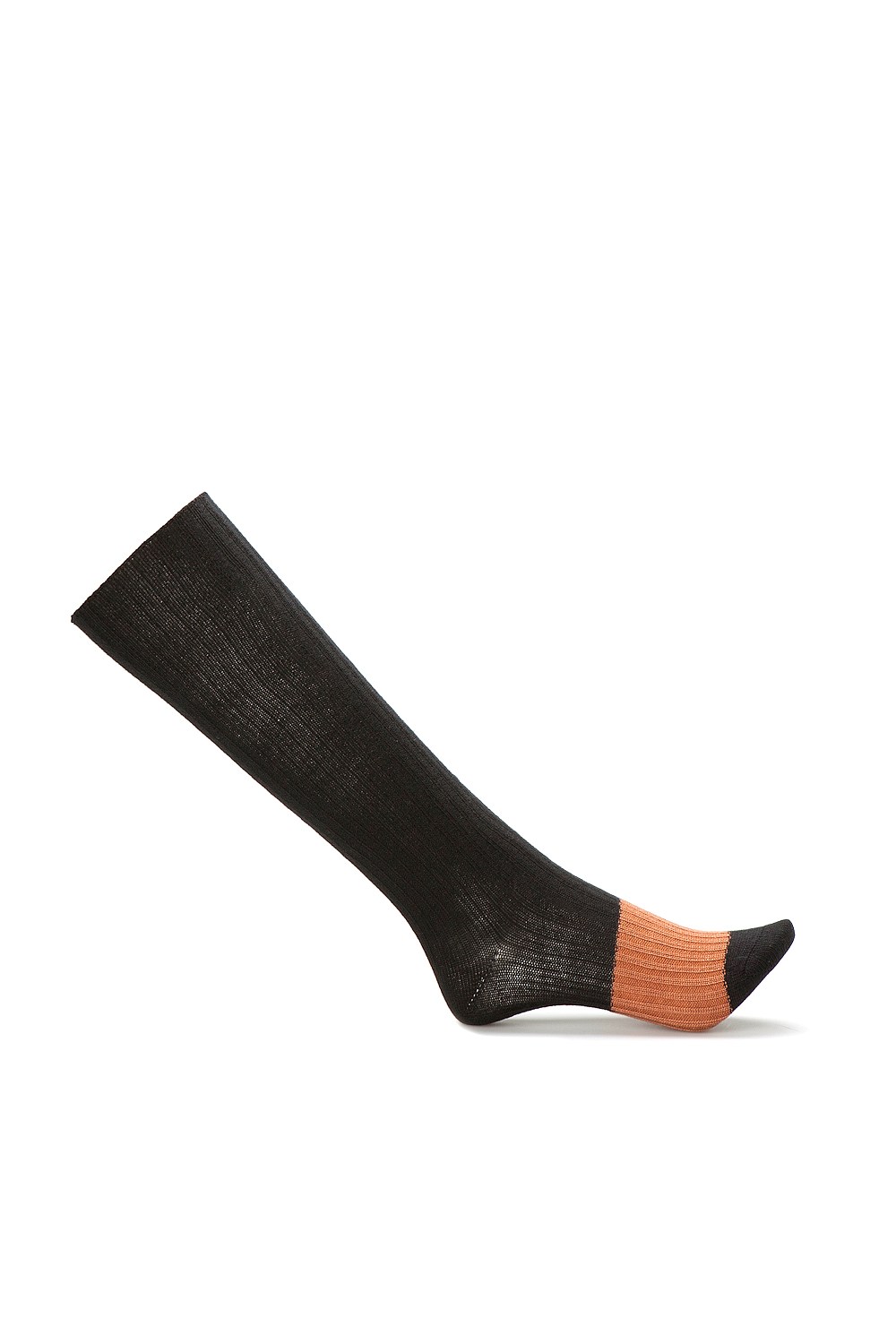 Ribbed Knee High Socks