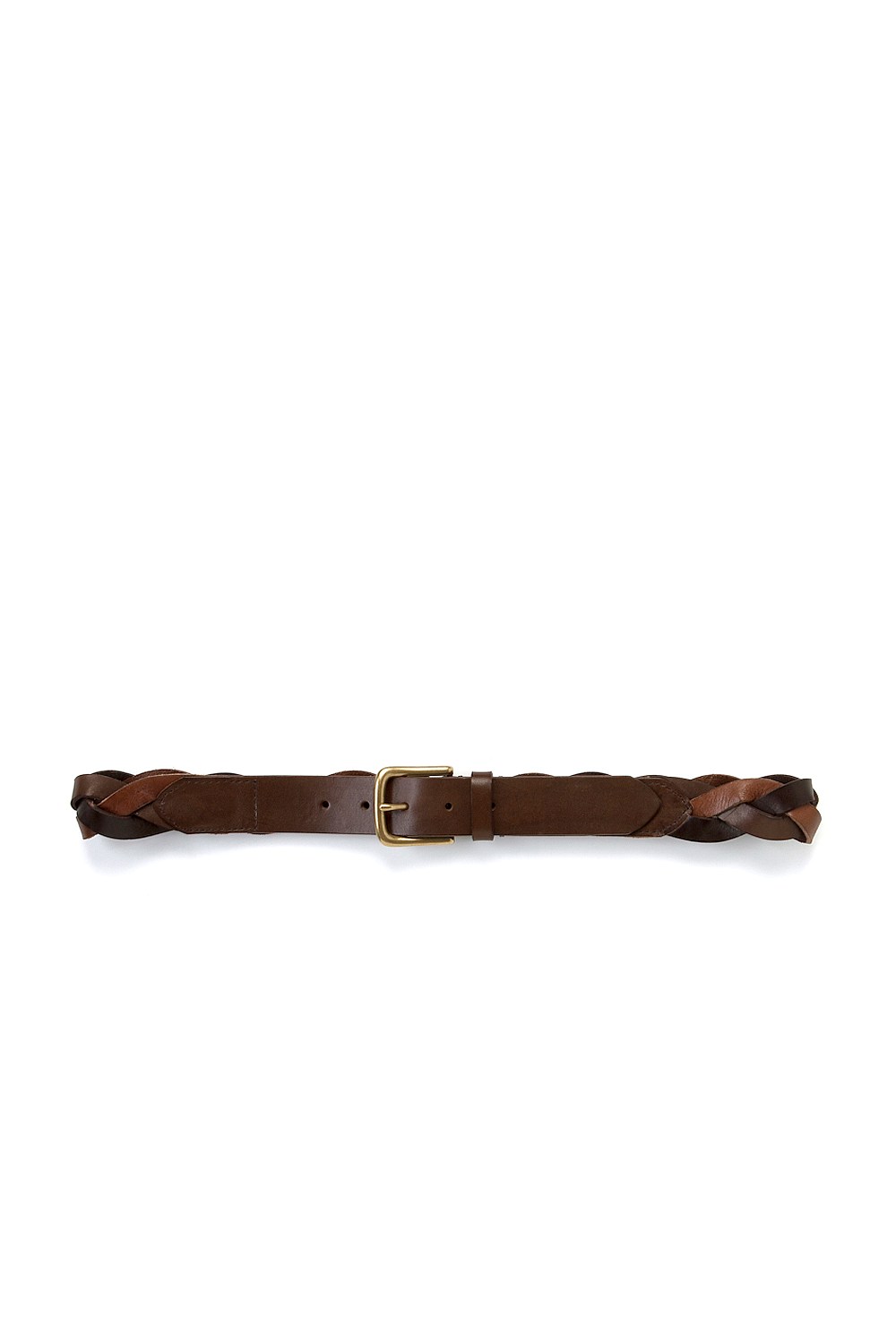 Tri Weave Leather Belt