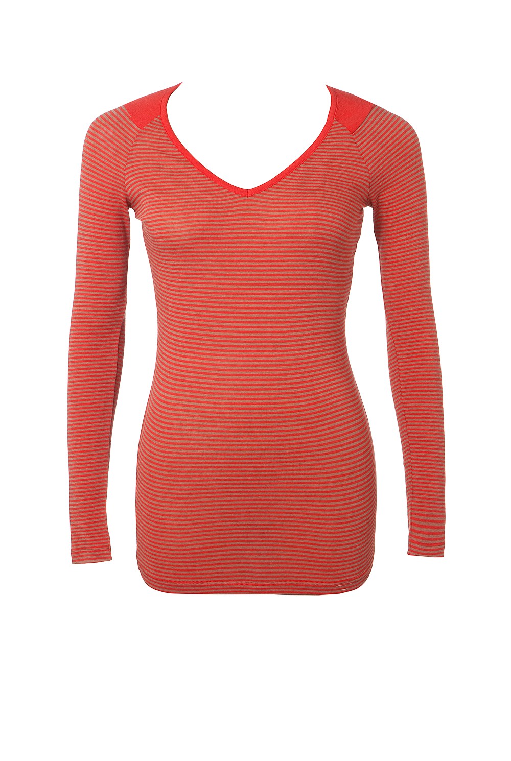 Stripe V-Neck Top