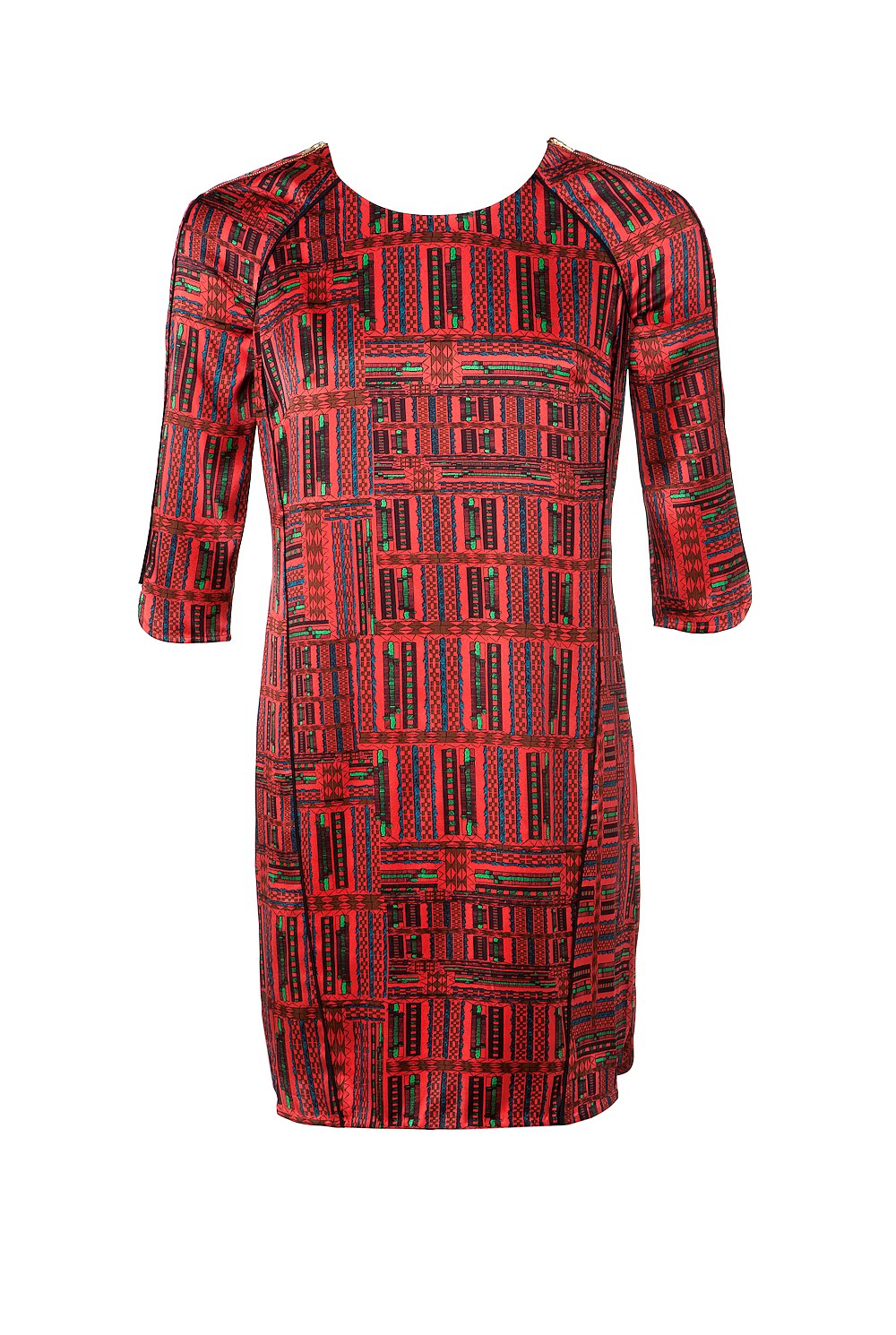 Print Shift Dress
