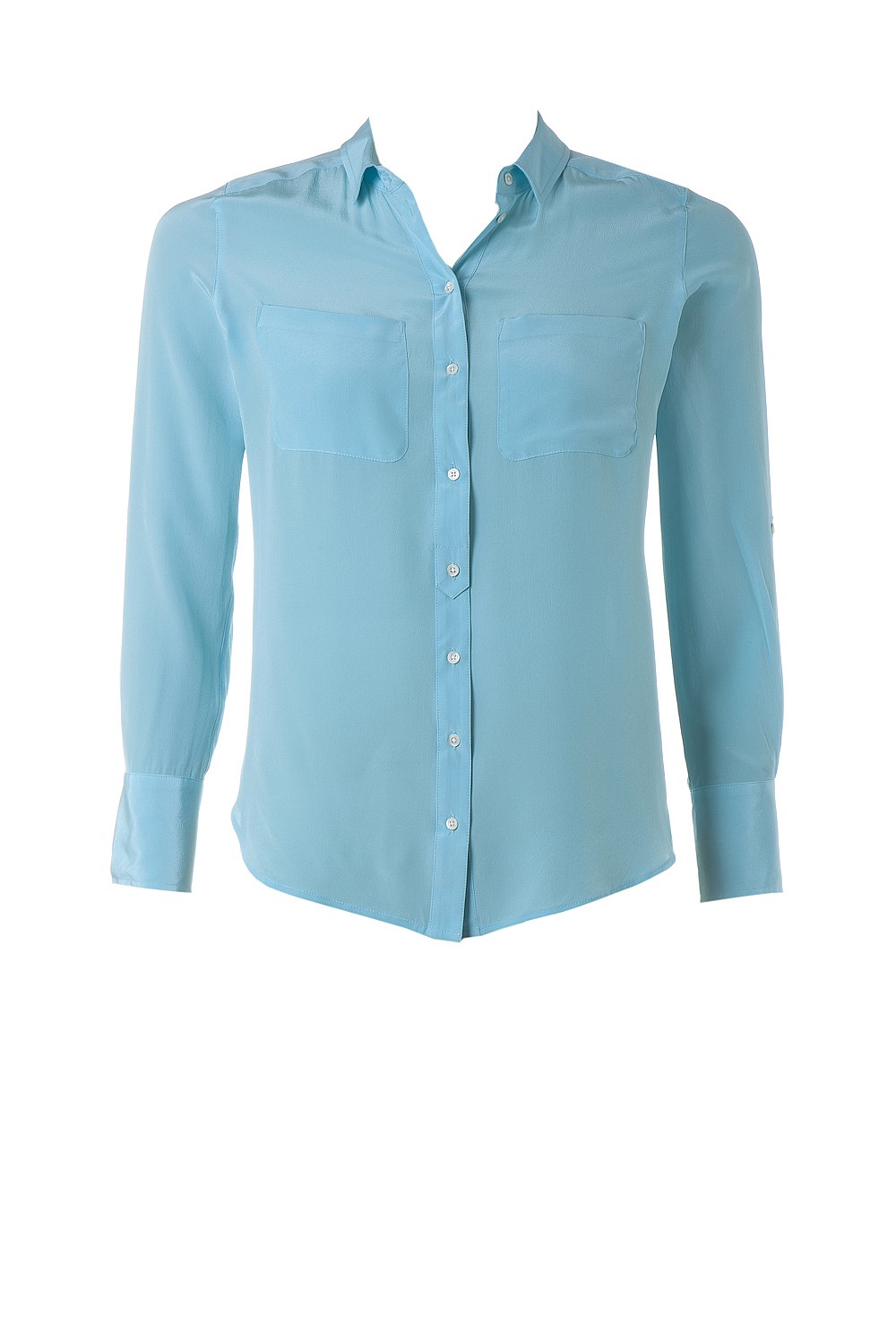 Washed Silk Pocket Shirt