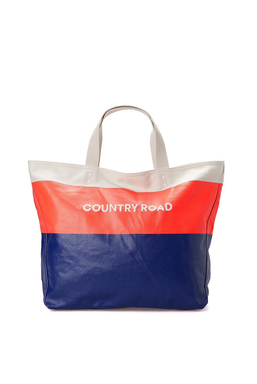 Colour Block Stripe Tote